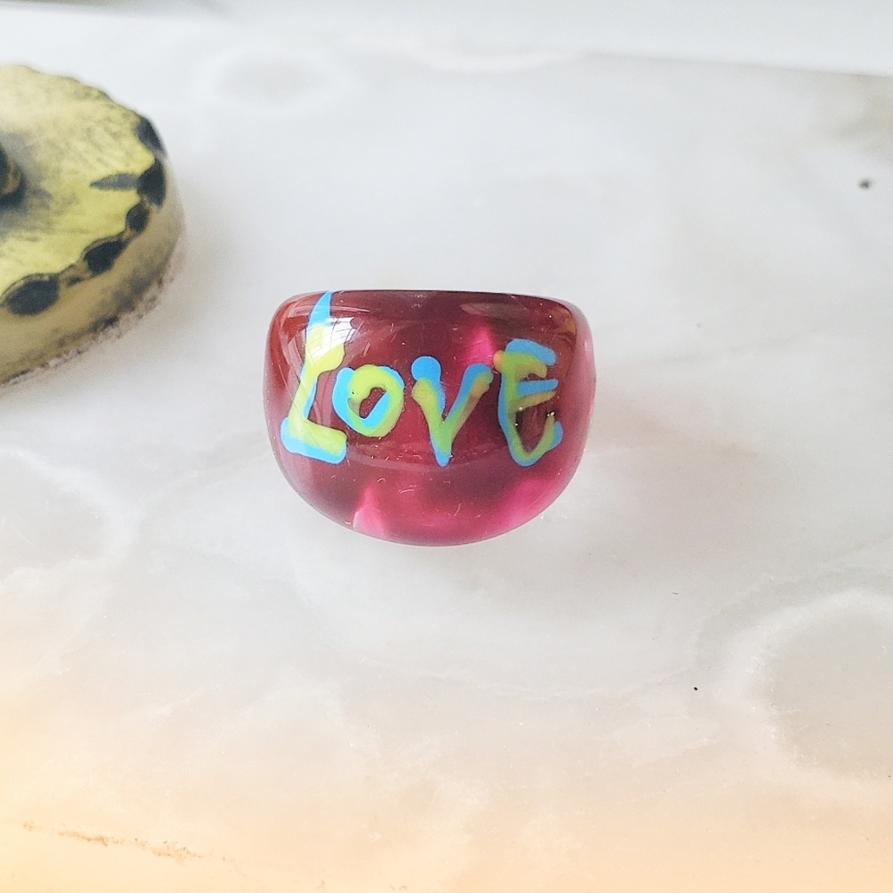 Vintage love ring - Picture 5 of 5